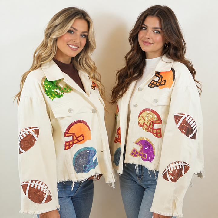 Game Day Glam Corduroy Jacket